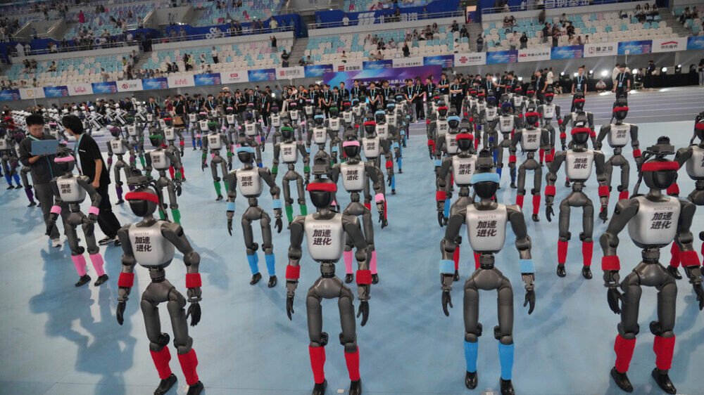 Humanoid robots broke human records at their 666-team Olympics